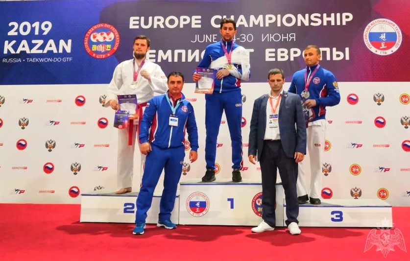 Росгвардеец из Карачаево-Черкесии стал чемпионом Европы по тхэквондо