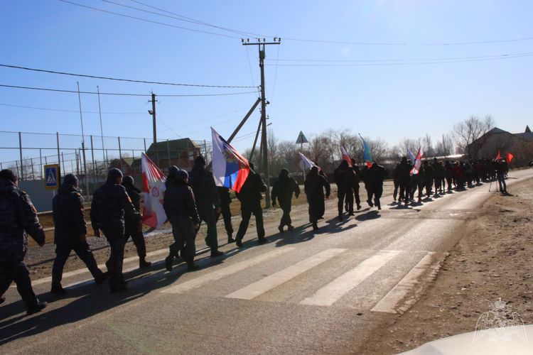 Росгвардейцы Карачаево-Черкесии приняли участие в мероприятиях, приуроченных к годовщине освобождения Черкесска от немецко-фашистских захватчиков