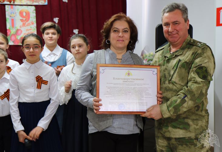 Росгвардейцы Карачаево-Черкесии  посетили   концерт военно-патриотической песни «Я помню, я горжусь!»