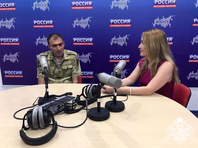 Радиослушателям Карачаево-Черкесии рассказали о ветеринарно-санитарной службе территориального управления Росгвардии