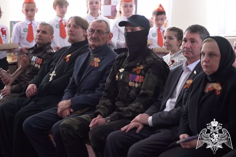 Росгвардейцы приняли участие в патриотическом мероприятии в Черкесске  