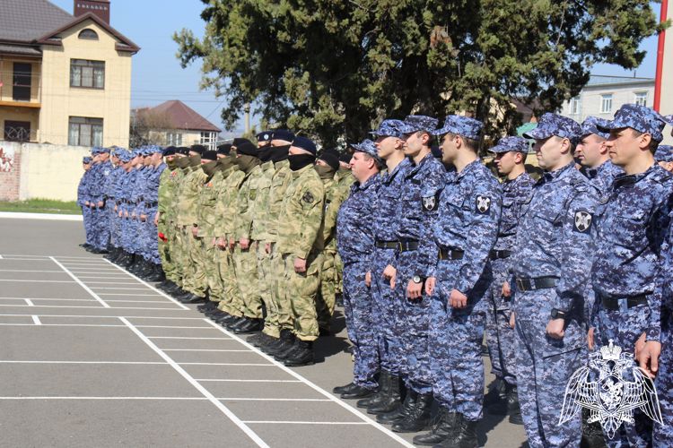 Годовщину образования ОМОН Росгвардии отметили в Карачаево-Черкесии