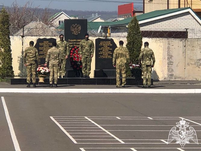 Годовщину образования ОМОН Росгвардии отметили в Карачаево-Черкесии