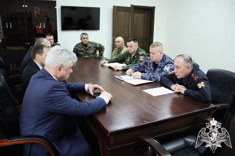 Представитель руководства Управления Росгвардии по Карачаево-Черкесской Республике встретился с делегацией Совета Федерации
