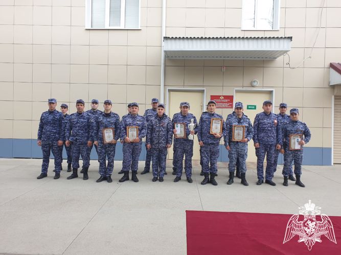 Конкурс профессионального мастерства среди сотрудников Росгвардии прошёл в Черкесске