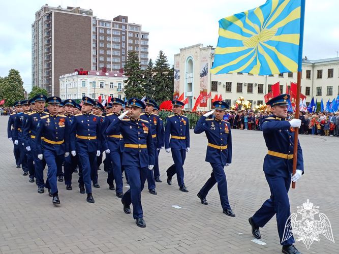 В День Победы начальник Управления Росгвардии по Карачаево-Черкесской Республике принял участие в торжественном митинге