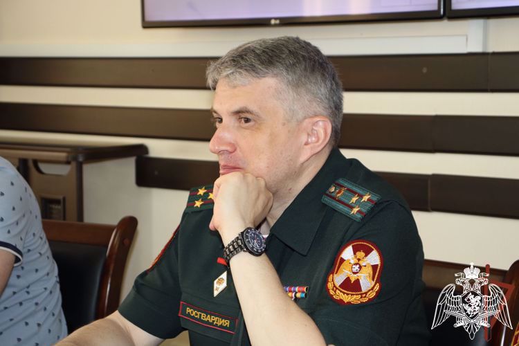 Помощник начальника Управления по ВСМИ - начальник пресс-службы территориального Управления Росгвардии подполковник полиции Виктория Духина приняла участие в учебно-методических сборах 
