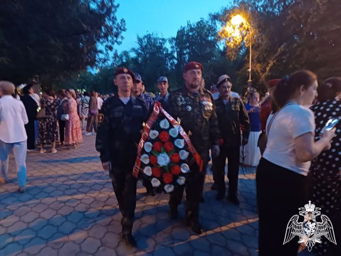 Росгвардейцы Карачаево-Черкесии поддержали патриотическую акцию «Свеча памяти»