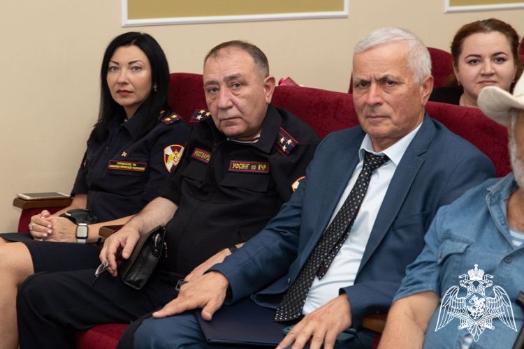 Представители Управления Росгвардии по Карачаево-Черкесской Республике приняли участие в торжественном мероприятии  