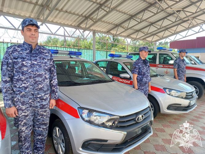 Росгвардейцы Карачаево-Черкесии получили новые служебные автомобили