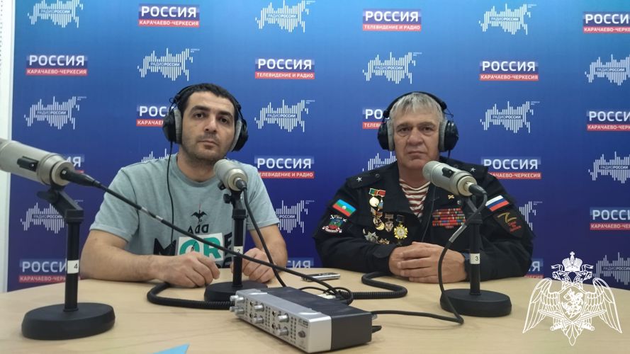 Радиорубрика «В эфире Росгвардия» продолжается в Карачаево-Черкесии  