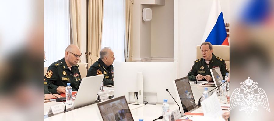 Генерал армии Виктор Золотов провел рабочее совещание