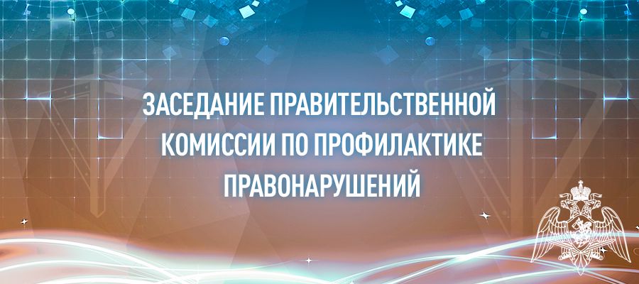 ГЕНЕРАЛ-ПОЛКОВНИК ПОЛИЦИИ СЕРГЕЙ ЛЕБЕДЕВ ПРИНЯЛ УЧАСТИЕ В ЗАСЕДАНИИ ПРАВИТЕЛЬСТВЕННОЙ КОМИССИИ ПО ПРОФИЛАКТИКЕ ПРАВОНАРУШЕНИЙ 