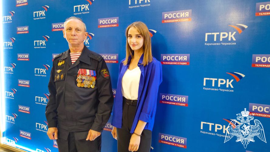 В Карачаево-Черкесии продолжается телерубрика «В гостях у Росгвардии»