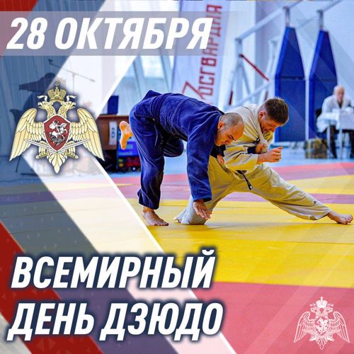 СО ВСЕМИРНЫМ ДНЁМ ДЗЮДО