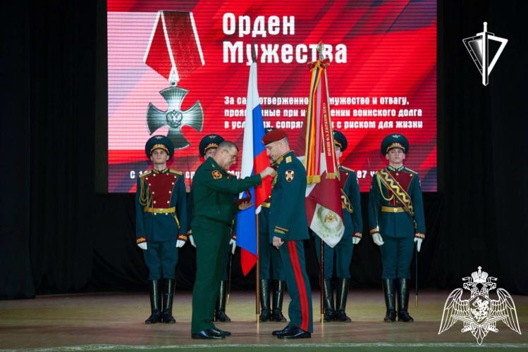 Генерал-полковник Юрий Яшин вручил награды военнослужащим ОДОН им. Ф.Э. Дзержинского - участникам СВО