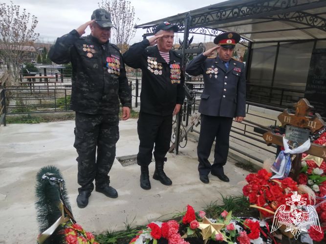 Ветераны Росгвардии провели памятное мероприятие  в Карачаево-Черкесии