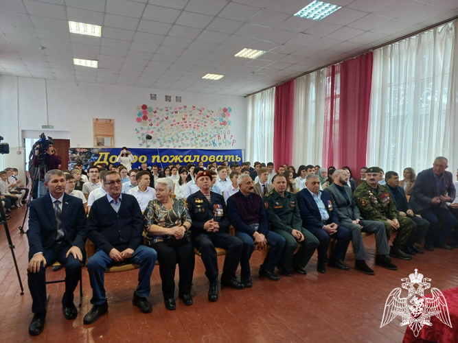 Парта Героя памяти погибшего росгвардейца открыта в Карачаево-Черкесии