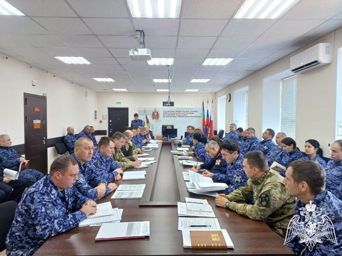 Итоги служебно-боевой деятельности за 2023 год подвели в Управлении Росгвардии по Карачаево-Черкесской Республике