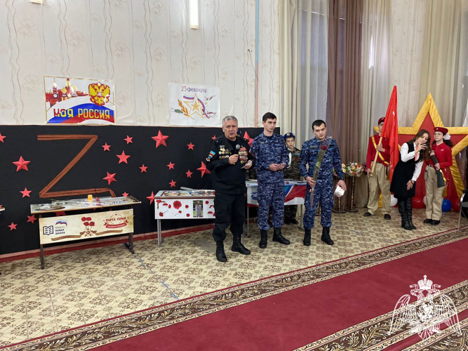 В Карачаево-Черкесии росгвардейцы приняли участие в открытии месяца патриотической, спортивной и оборонно - массовой работы