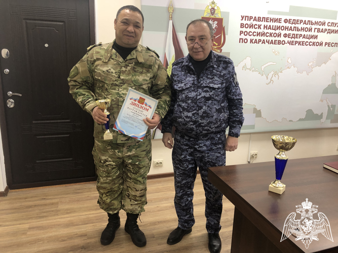 В Карачаево-Черкесии прошёл чемпионат по шахматам среди росгвардейцев