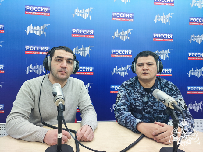 Радиорубрика «В эфире Росгвардия» продолжается   в Карачаево-Черкесии
