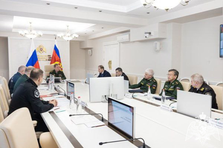 Генерал армии Виктор Золотов подвел итоги деятельности ведомства на расширенном заседании итоговой коллегии Росгвардии