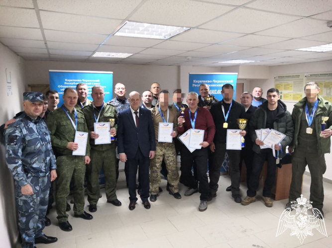 Росгвардейцы Карачаево-Черкесии стали победителями турнира «Динамо» по стрельбе из боевого ручного стрелкового оружия   