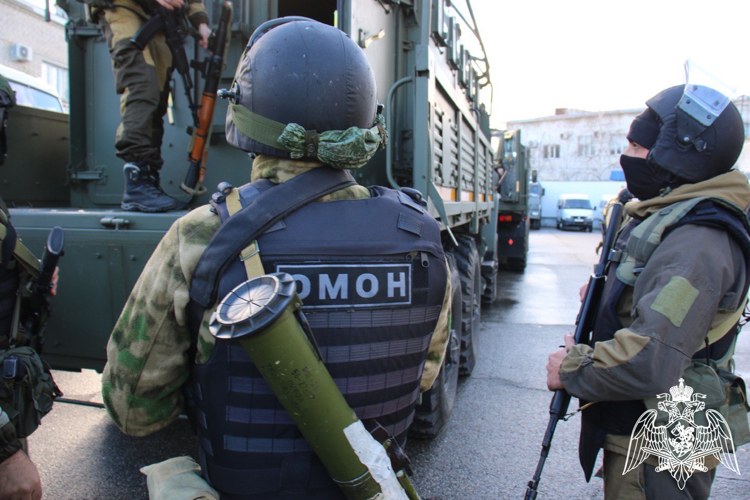 В Карачаево-Черкесии прошло памятное мероприятие  в День образования ОМОН Росгвардии