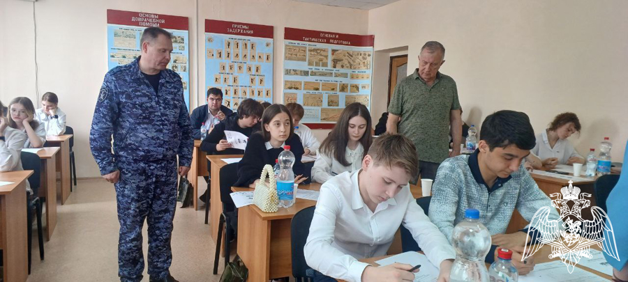 Росгвардейцы Карачаево-Черкесии присоединились к всероссийской акции «Диктант Победы»