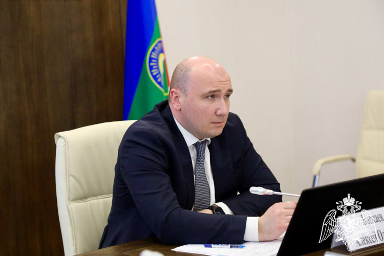 Офицер Росгвардии поучаствовал  в заседании антитеррористической комиссии города Черкесска