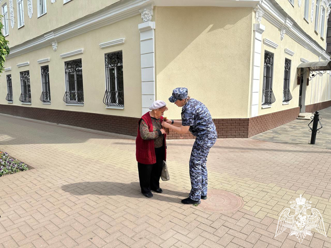 Росгвардейцы Карачаево-Черкесии присоединились ежегодной акции «Георгиевская ленточка»