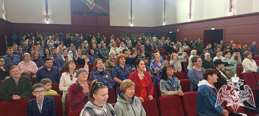  В Карачаево-Черкесии выступил Ансамбль песни и пляски  Северо-Кавказского округа Росгвардии 
