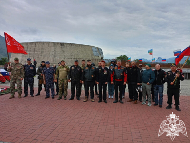 В Карачаево-Черкесии ветераны Росгвардии провели мероприятия, приуроченные ко Дню Победы