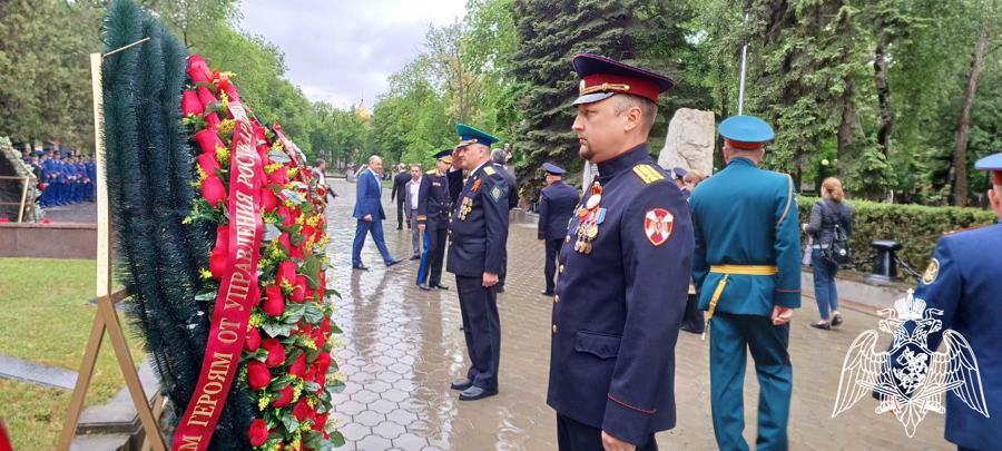   Начальник Управления Росгвардии по Карачаево-Черкесской Республике принял участие в торжественном митинге в День Победы