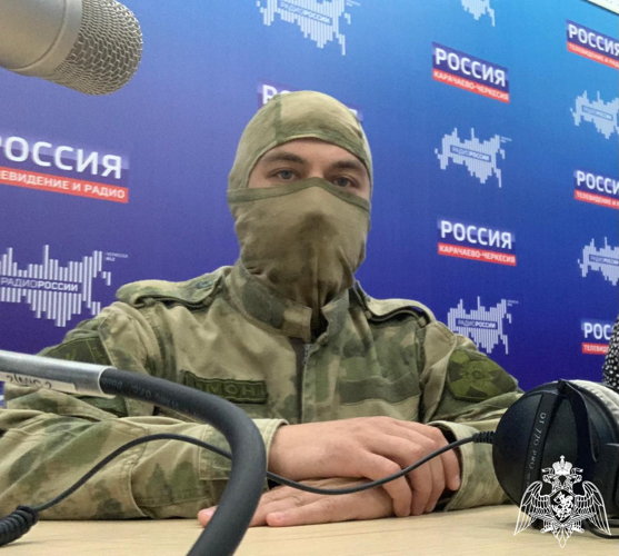 В Карачаево-Черкесии  вышел очередной выпуск ведомственной радиорубрики «В эфире Росгвардия»
