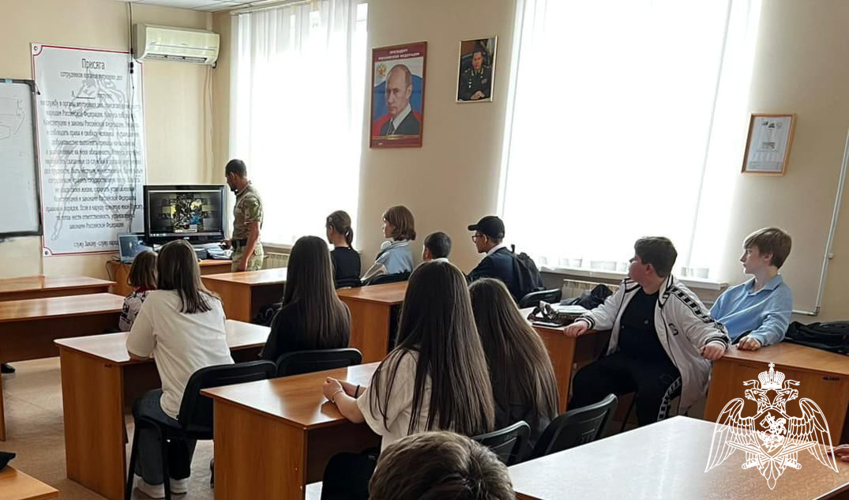 Акция  «Каникулы с Росгвардией» проходит в Карачаево-Черкесии