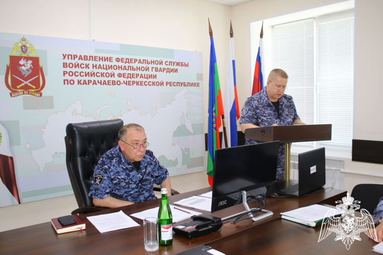 В Управлении Росгвардии по Карачаево - Черкесской Республике подвели итоги служебно-боевой деятельности за первое полугодие 2024 года
