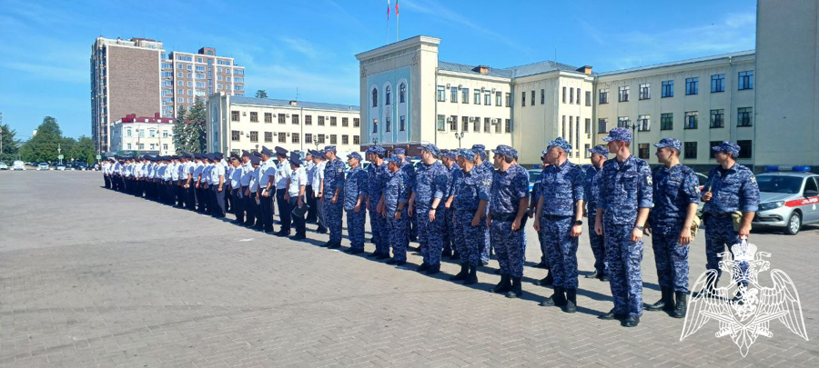 Росгвардейцы Карачаево-Черкесии приняли участие в торжественном мероприятии