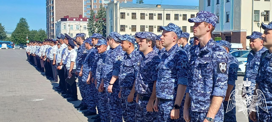 Росгвардейцы Карачаево-Черкесии приняли участие в торжественном мероприятии