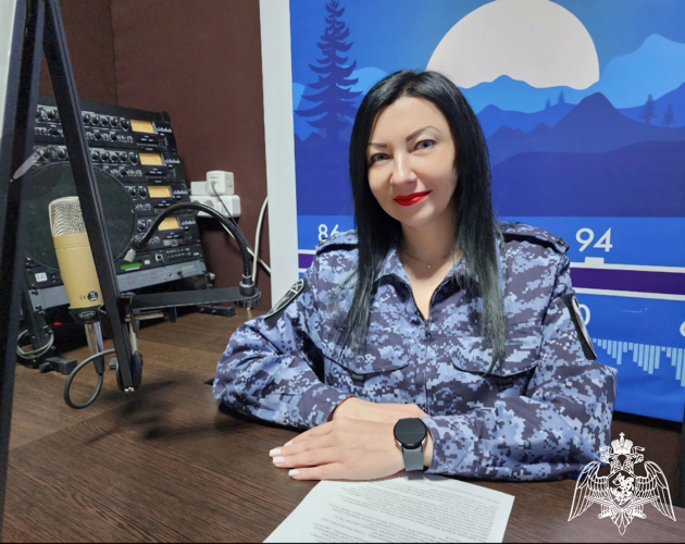 Радиорубрика «В эфире Росгвардия»  продолжается в Карачаево-Черкесии
