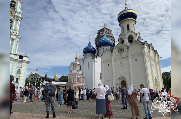 Росгвардейцы приняли участие в праздничных мероприятиях, посвященных Дню памяти преподобного Сергия Радонежского