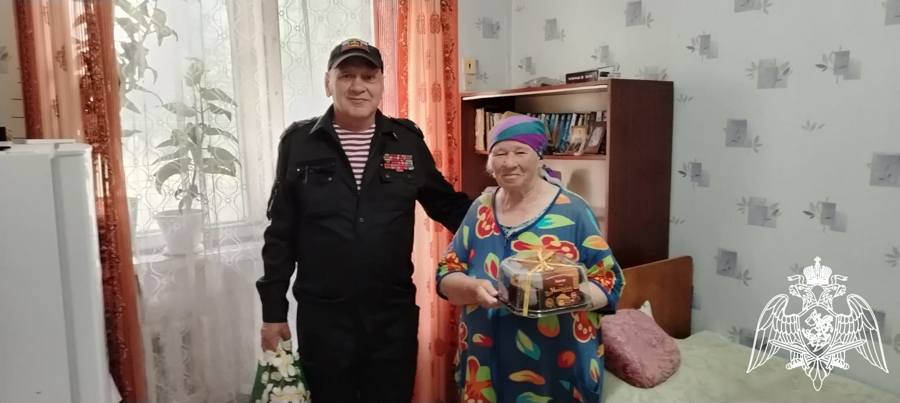 В Карачаево-Черкесии ветераны Росгвардии приняли участие в ведомственной акции 