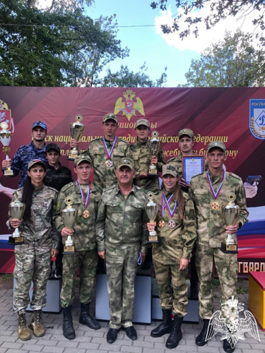 Спортсмены Северо-Кавказского ордена Жукова округа Росгвардии - победители ведомственного чемпионата по служебному биатлону 