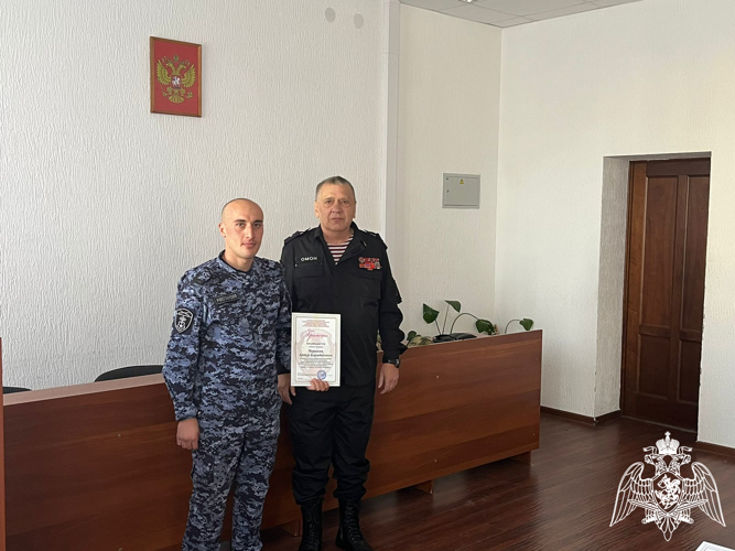Ветераны Росгвардии  поздравили сотрудников вневедомственной охраны с профессиональным праздником