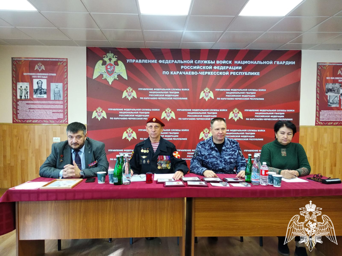 В Управлении вневедомственной охраны по Карачаево-Черкесской Республике состоялось собрание  Советов ветеранов
