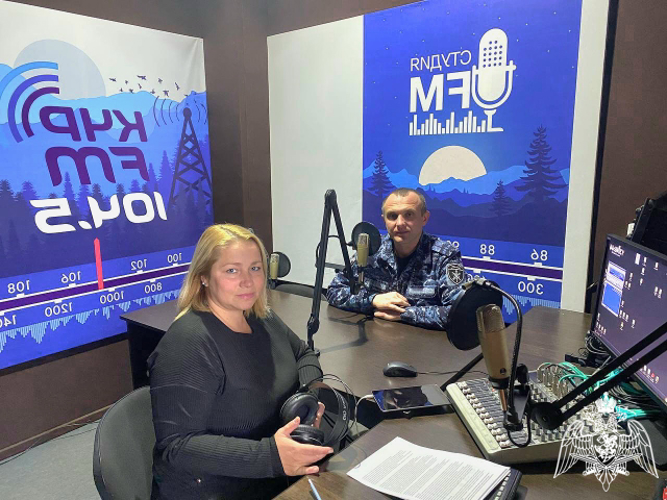 В Карачаево-Черкесии продолжается радиорубрика  «В эфире Росгвардия» 