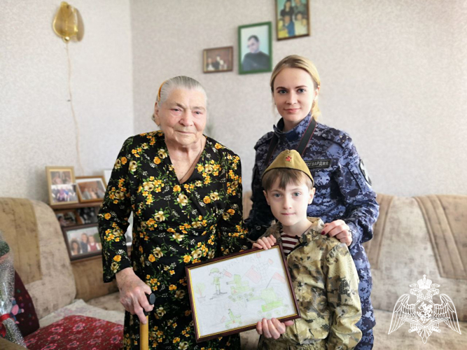 Росгвардия выражает соболезнования в связи с уходом из жизни знаменитой регулировщицы, ветерана Великой Отечественной войны Марии Лиманской