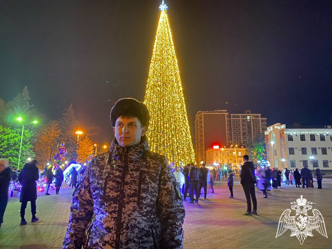 Росгвардейцы Карачаево-Черкесии обеспечили охрану общественного порядка в Новогоднюю ночь