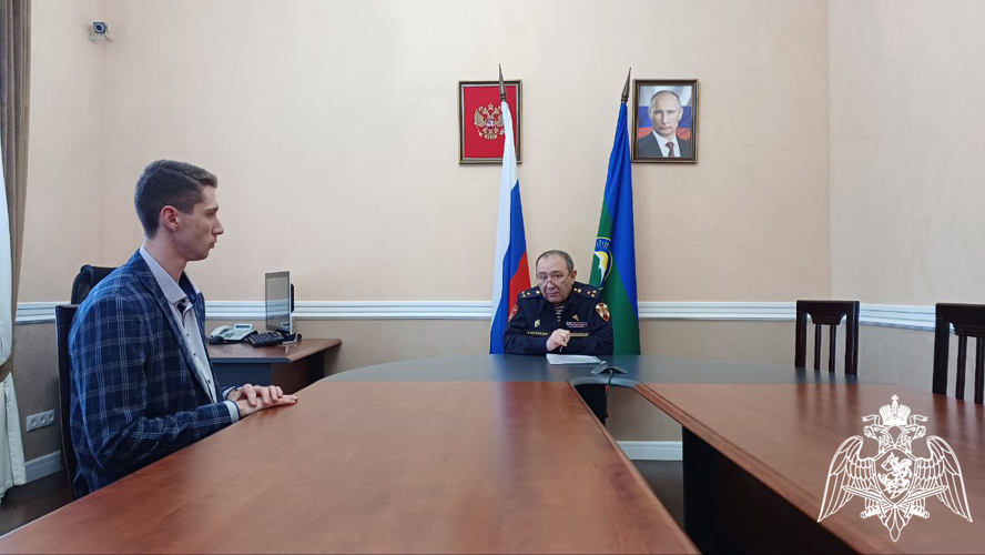 Врио начальника Управления Росгвардии по Карачаево-Черкесской Республике провел личный прием граждан